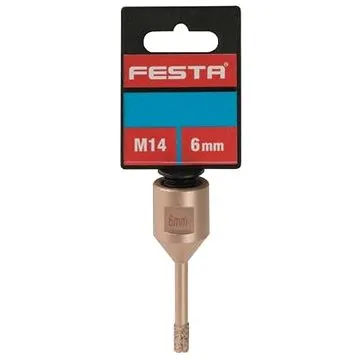 Korunka diamantová vykružovací, O 6 mm, M14, FESTA (124760)