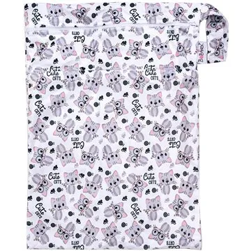 Bobánek Nepromokavá taška extra jemná normal Cute cats (3MT)