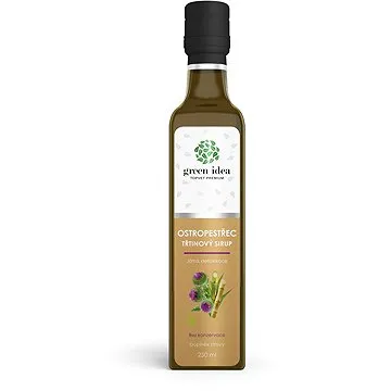 GREEN IDEA Ostropestřec sirup - třtinový 250 ml (61291)