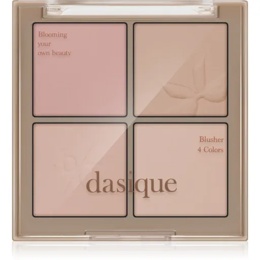 Dasique Blending Mood Cheek paleta tvářenek pro zdravý vzhled odstín 10 Muted Nuts 10 g
