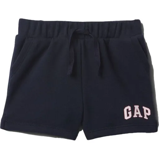 GAP V-FRCH LOGO Dívčí kraťasy, tmavě modrá, velikost 5Y