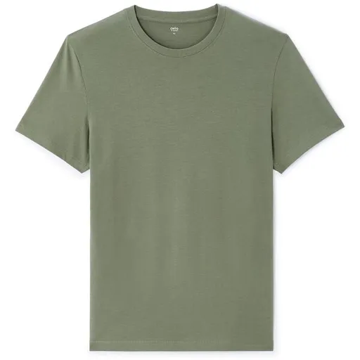 CELIO TEBASE Pánské tričko, khaki, velikost
