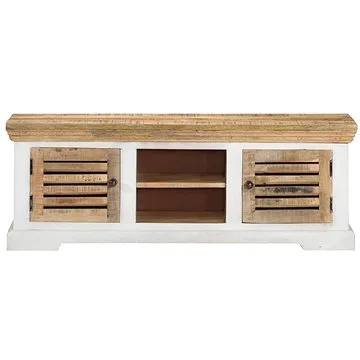 SHUMEE 110 × 30 × 40 cm masivní mangovníkové dřevo (337848)