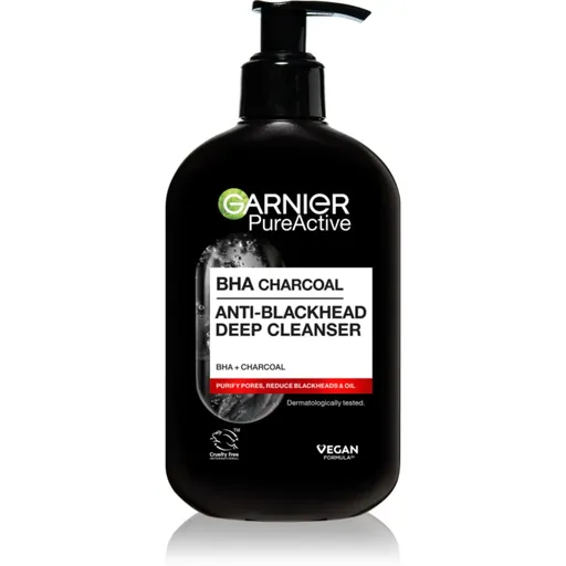 Garnier Pure Active Charcoal čisticí gel proti černým tečkám 250 ml