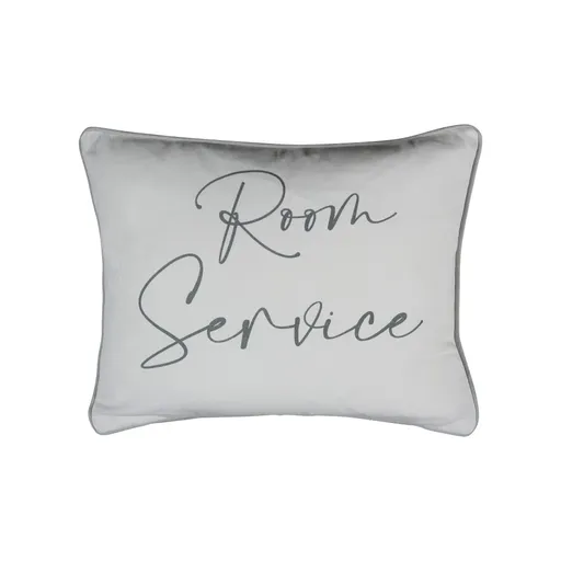 Šedý polštář Room Services - 35*10*45cm Mars & More