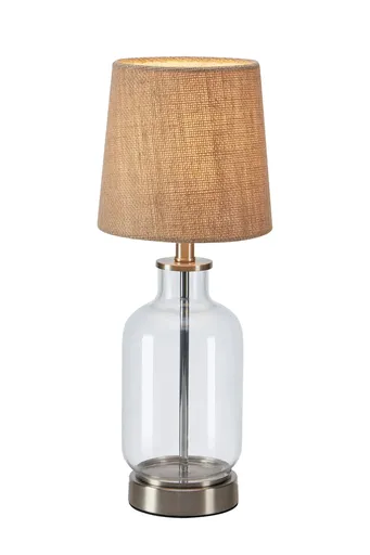 Markslöjd stolní lampa Costero průhledná 43 cm