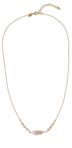 Alisia Pozlacený náhrdelník s pravými perlami AL5110.01.000