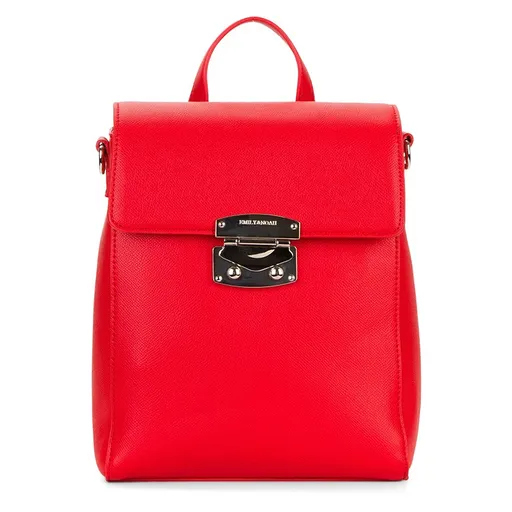 Elegantní dámský batoh Emily & Noah Luca - červená