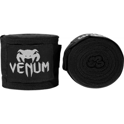 Venum KONTACT BOXING HANDWRAPS 4 M Bandáže, černá, velikost