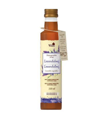 Naturprodukt sirup Levandulový 250 ml