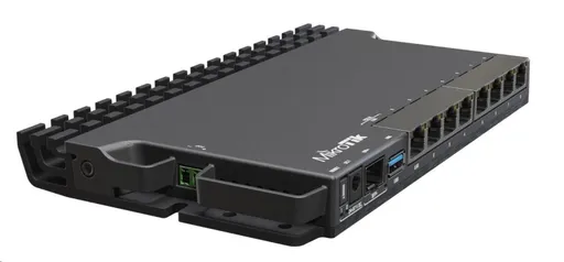 MikroTik RouterBOARD RB5009UG+S+IN, 1400MHz CPU, 1GB RAM, 7xGbE, 1x2, 5GbE, 1xSFP/SFP+, 1xUSB, Licence č. 5