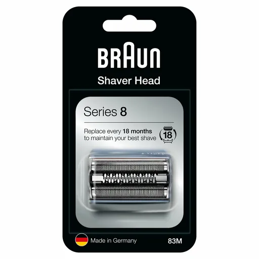 Braun Náhradní hlavice pro elektrický holicí strojek Series 8 83M Silver