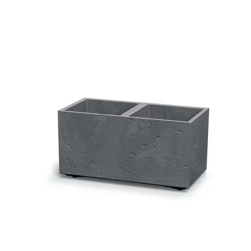 Květináč SIERRA CASE BETON EFFECT 57,7 cm, šedá, S