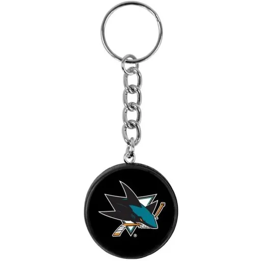 INGLASCO SAN JOSE SHARKS MINIPUK Přívěsek na klíče, černá, velikost