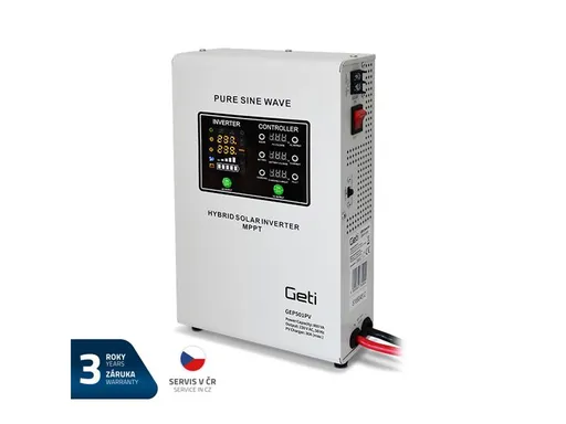 Zdroj záložní GETI GEP501PV sinus 500W nástěnný (800VA)