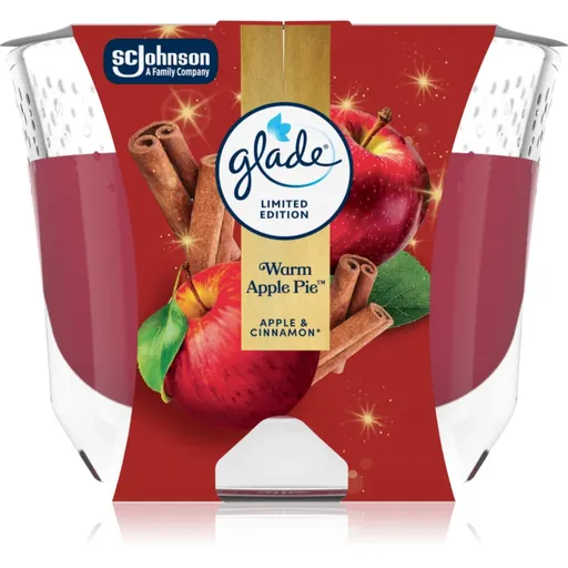 GLADE Warm Apple Pie vonná svíčka 204 g