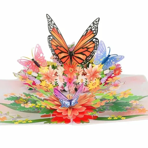 3D přání - Motýlí Ráj