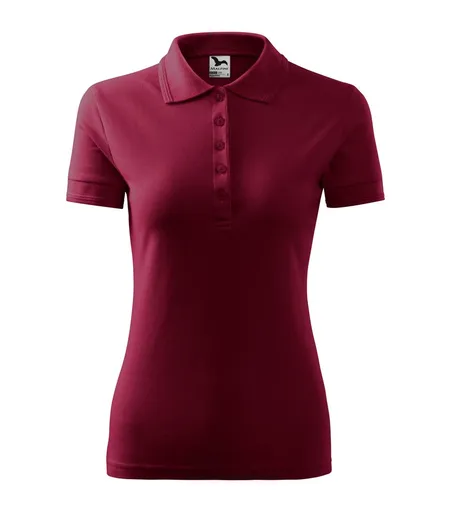 MALFINI Dámská polokošile Pique Polo - Garnet | XL