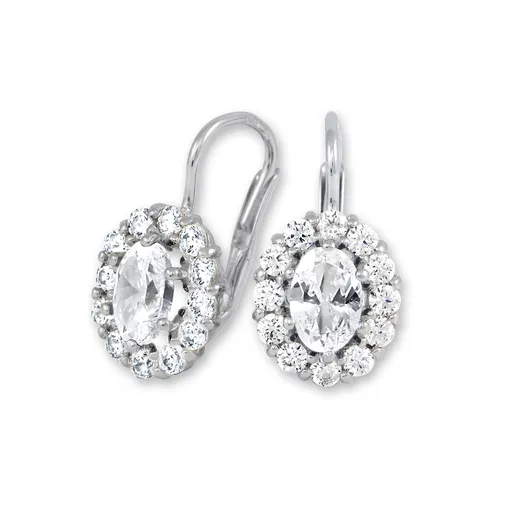 Soliter Luxusní náušnice z bílého zlata 239 001 00568 0700000