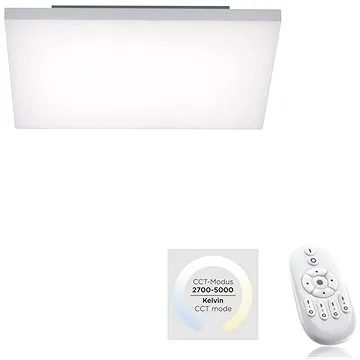 Leuchten Direkt 15551-16 - LED Stmívatelné stropní svítidlo CANVAS LED/24W/230V + dálKové ovládání (116386)