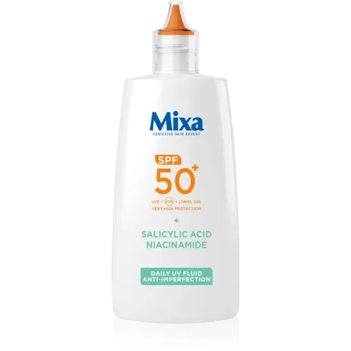 Mixa Daily UV Fluid ultra lehký ochranný fluid SPF 50+ 40 ml
