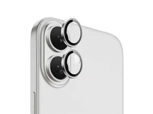 Ochranná folie na objektiv fotoaparátu pro iPhone 16/16 PLUS Silver