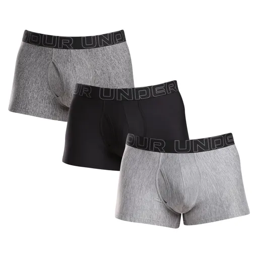 Under Armour 3PACK pánské boxerky vícebarevné (1383882 035) L