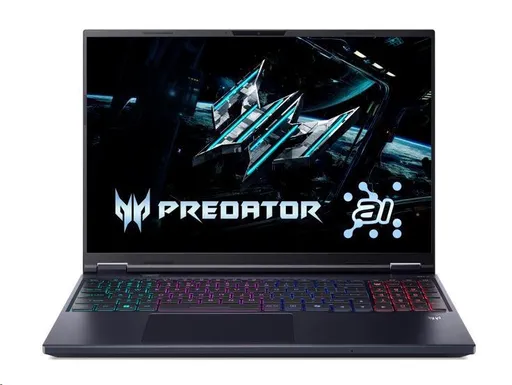 ACER NTB Predator Helios Neo 16AI (PHN16-73-94RV), Ultra 9 275HX, 16"WQXGA, 32GB, 1TB SSD, N/A, Linux, Black