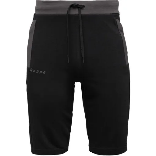 Kappa FROSSACO Pánské šortky, černá, velikost XXL