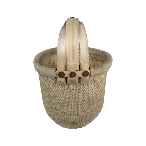 Oválný pletený vrbový koš Vintage - 43*40*60cm Mars & More
