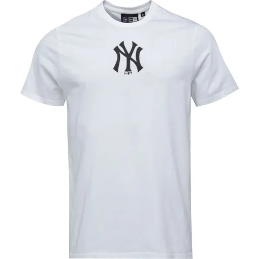New Era NEW YORK YANKEES MLB LOGO Pánské triko, bílá, velikost