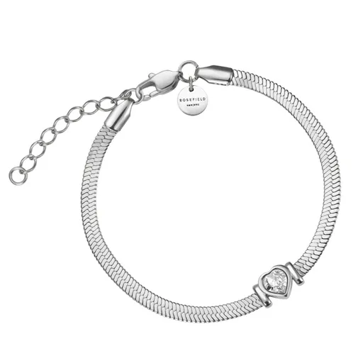 Rosefield Romantický ocelový náramek Hádek JBSWS-J1011