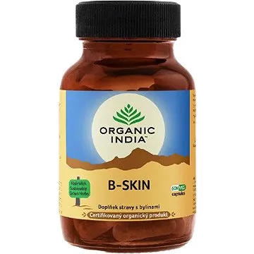 Organic India B-Skin 60 kapslí (0801541003013)