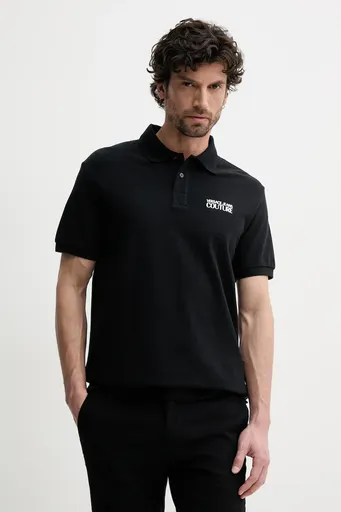 Bavlněné polo tričko Versace Jeans Couture