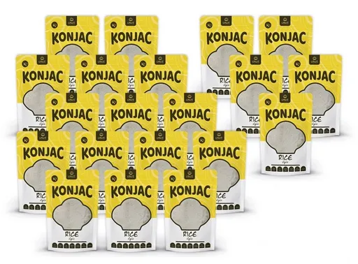USUI Konjakové těstoviny ve tvaru rýže, výhodný balíček 15+5 zdarma