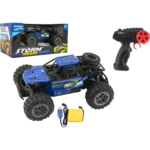 RC auto buggy terénní modré 22 cm 2,4GHz