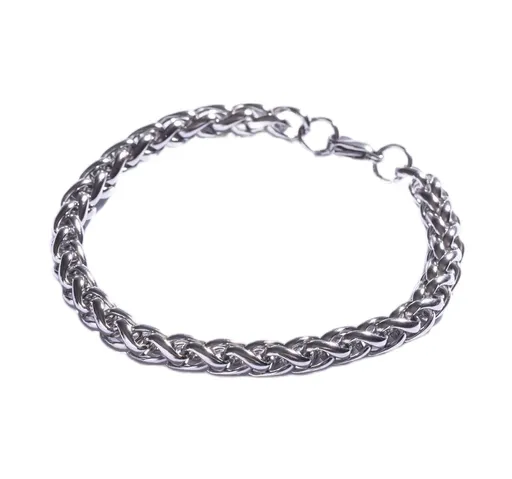 Marc Malone Stylový ocelový náramek pro muže MCGB5059S 21 cm