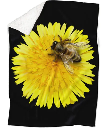 Deka Včela na pampelišce (Podšití beránkem: ANO)
