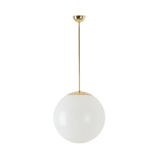 OSMONT ISI66564 ISIS P3 závěsné plastové svítidlo mosaz leštěná / bílá IP40 4000 K 27W LED DALI