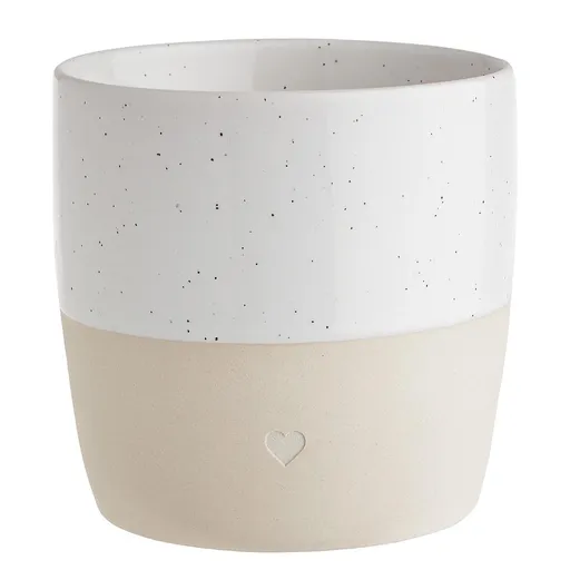 ME TIME Hrnek srdce 350 ml - bílá