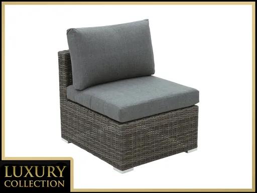 DEOKORK Ratanový středový díl MALIBU (šedá)