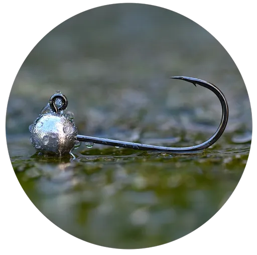 Redbass jigová hlavička sickle 5 ks 6 - 3 g