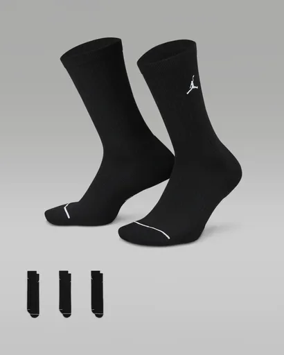 Jordan Everyday Crew Socks (3 pairs) S