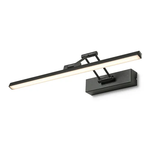 RED - DESIGN RENDL RENDL FRIDA LED nástěnná lampa, nad obraz matná černá R14149