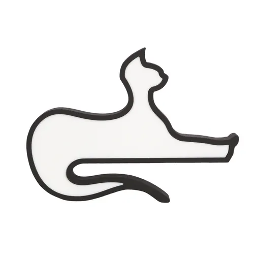 LED stolní lampa CAT IQ KIDS ČERNÁ