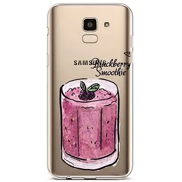 TopQ Samsung J6 silikon Blackberry Smoothie 37927 (Sun-37927)