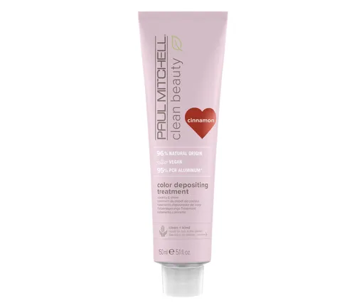 Paul Mitchell Tónovací maska na vlasy Clean Beauty Cinnamon (Color Depositing Treatment) 150 ml