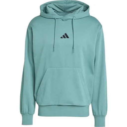 adidas M FEELCOZY HD Pánská mikina, zelená, velikost XXL