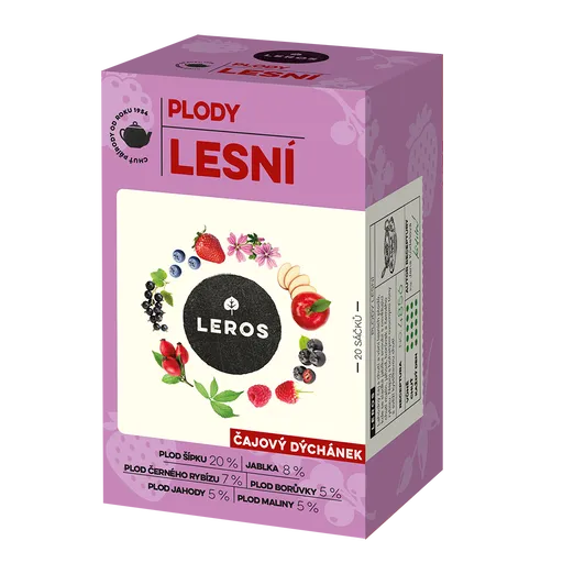 Leros Čajový dýchánek lesní plody 20x2,2 g