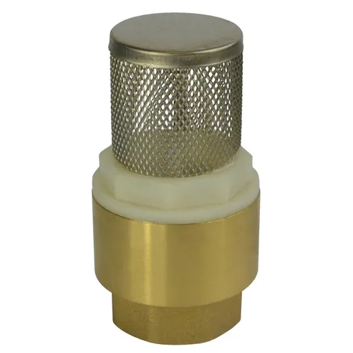 Klum, Klapka zpětná s nerezovým sítkem, 6/4“, PR2220